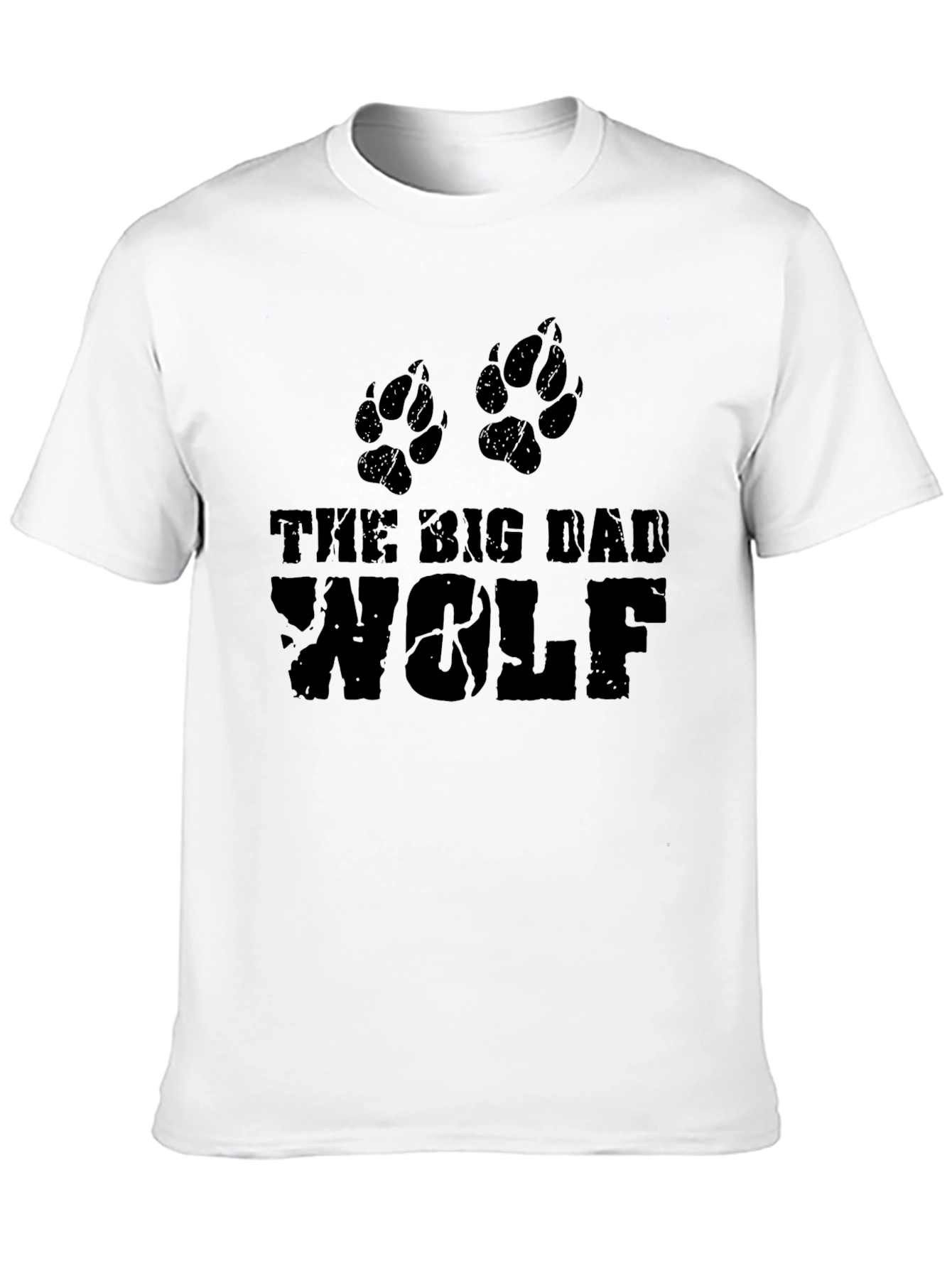 The Big Dad Wolf Black T-Shirt