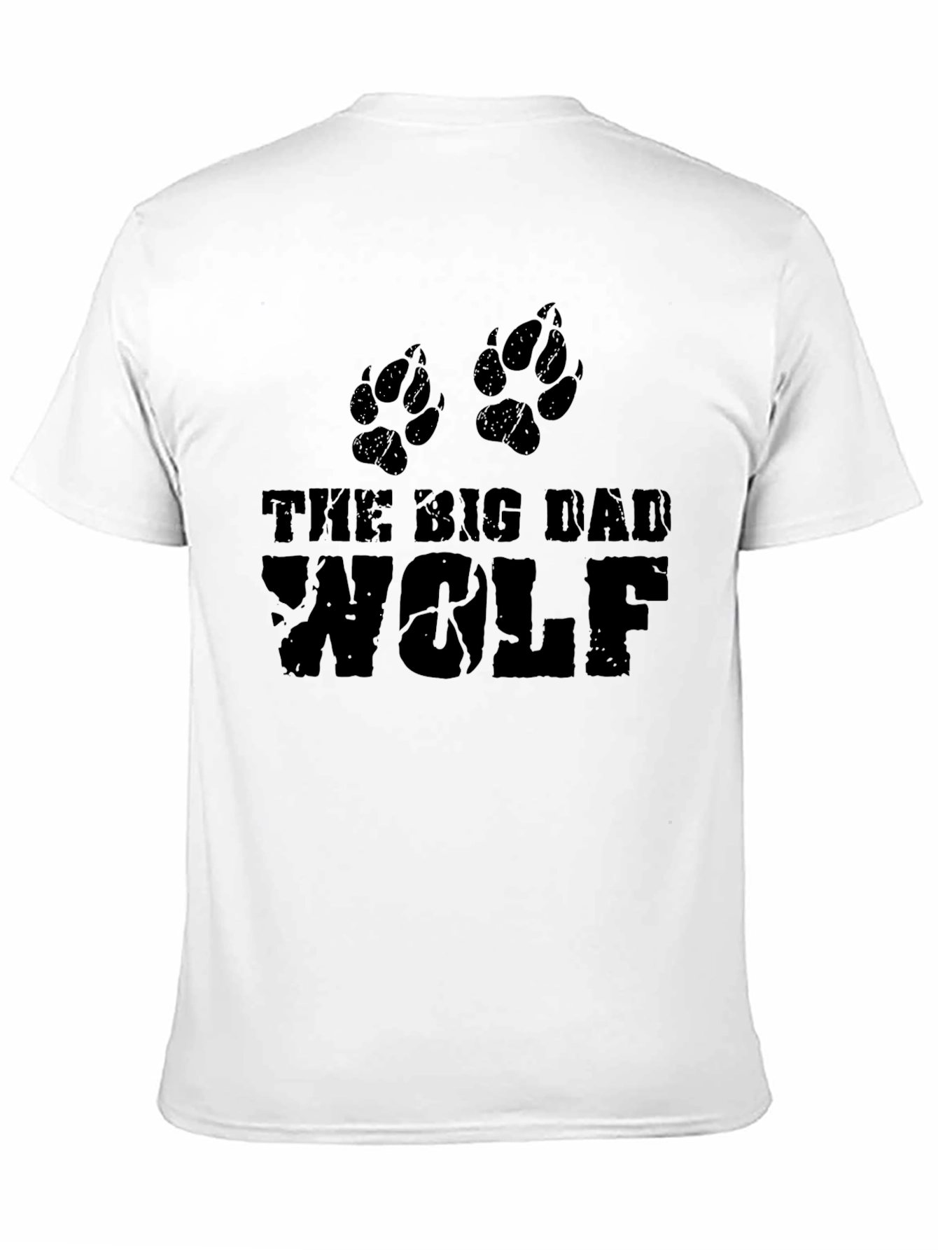 The Big Dad Wolf Black T-Shirt