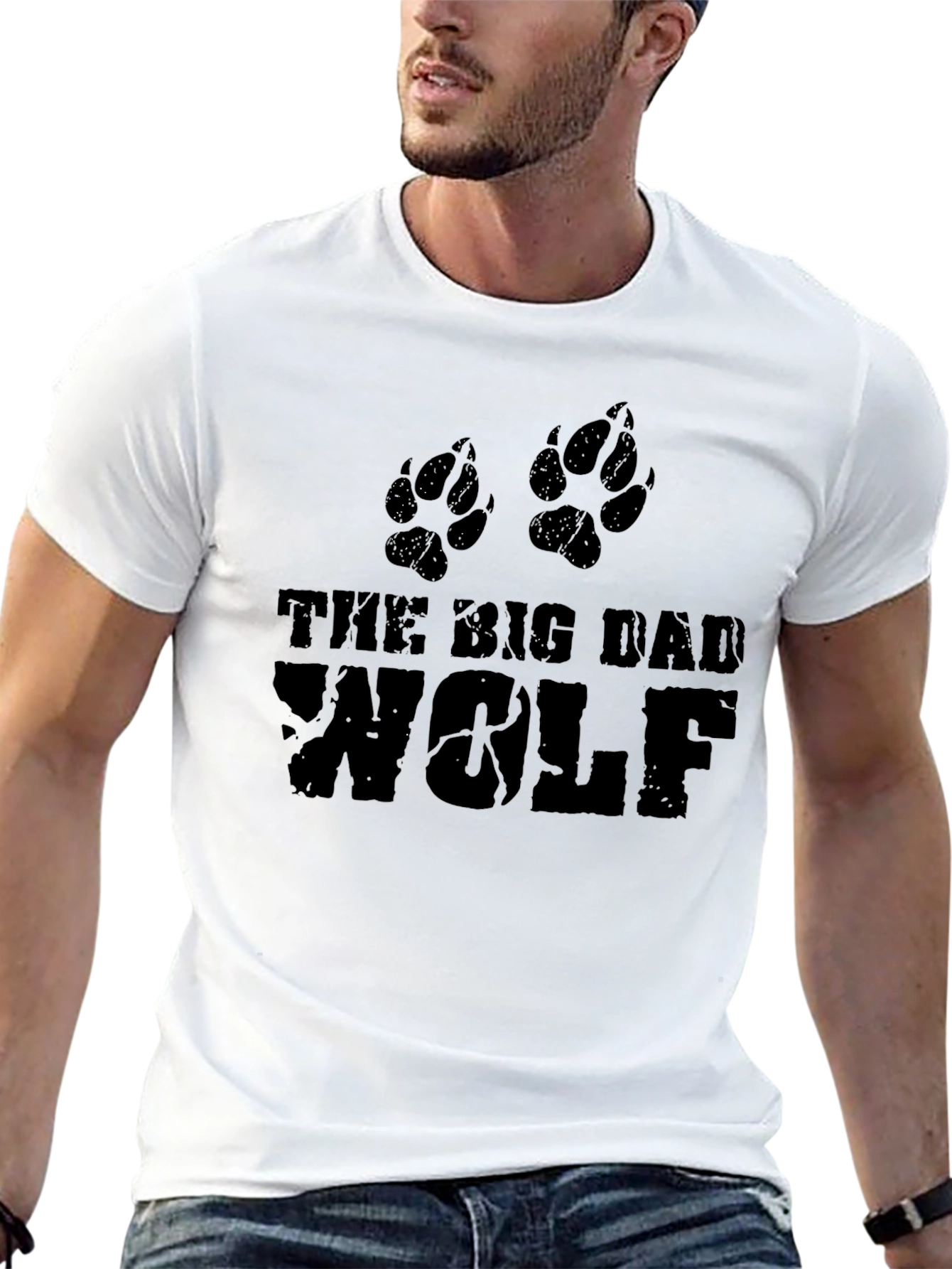The Big Dad Wolf Black T-Shirt