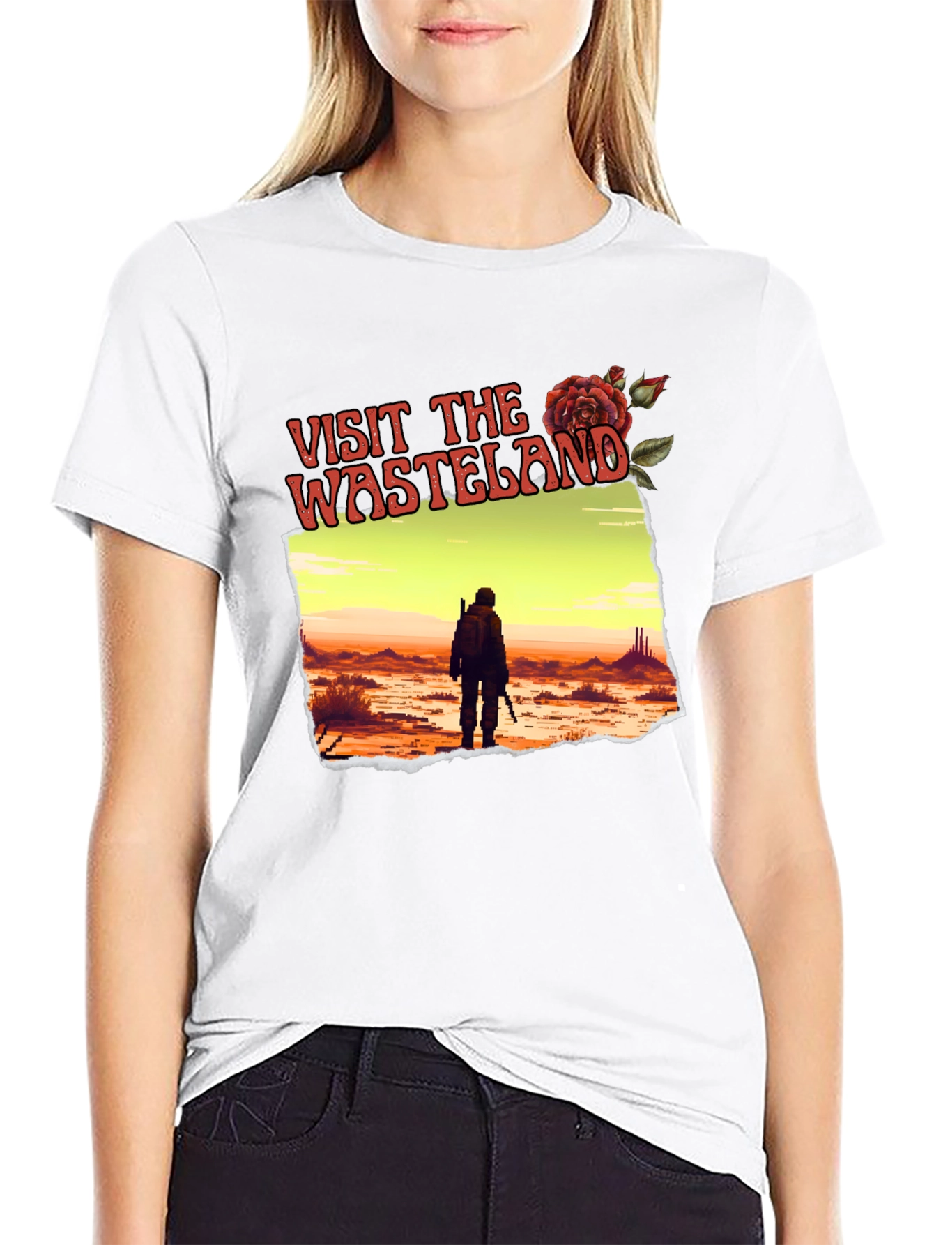 Visit the Wasteland Graphic T-Shirt