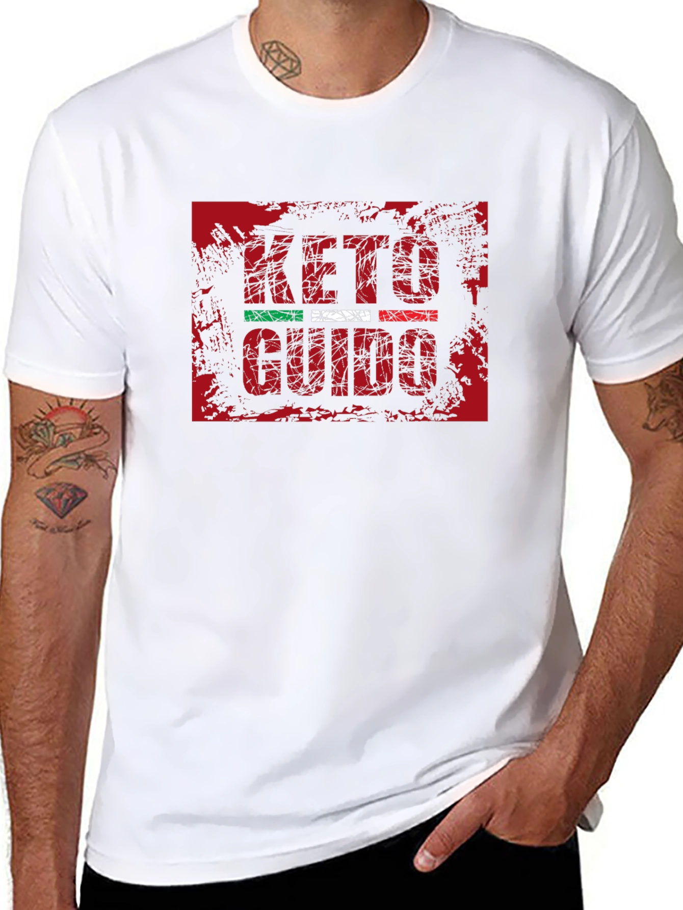 Keto Guido Graphic T-Shirt - Italian Pride