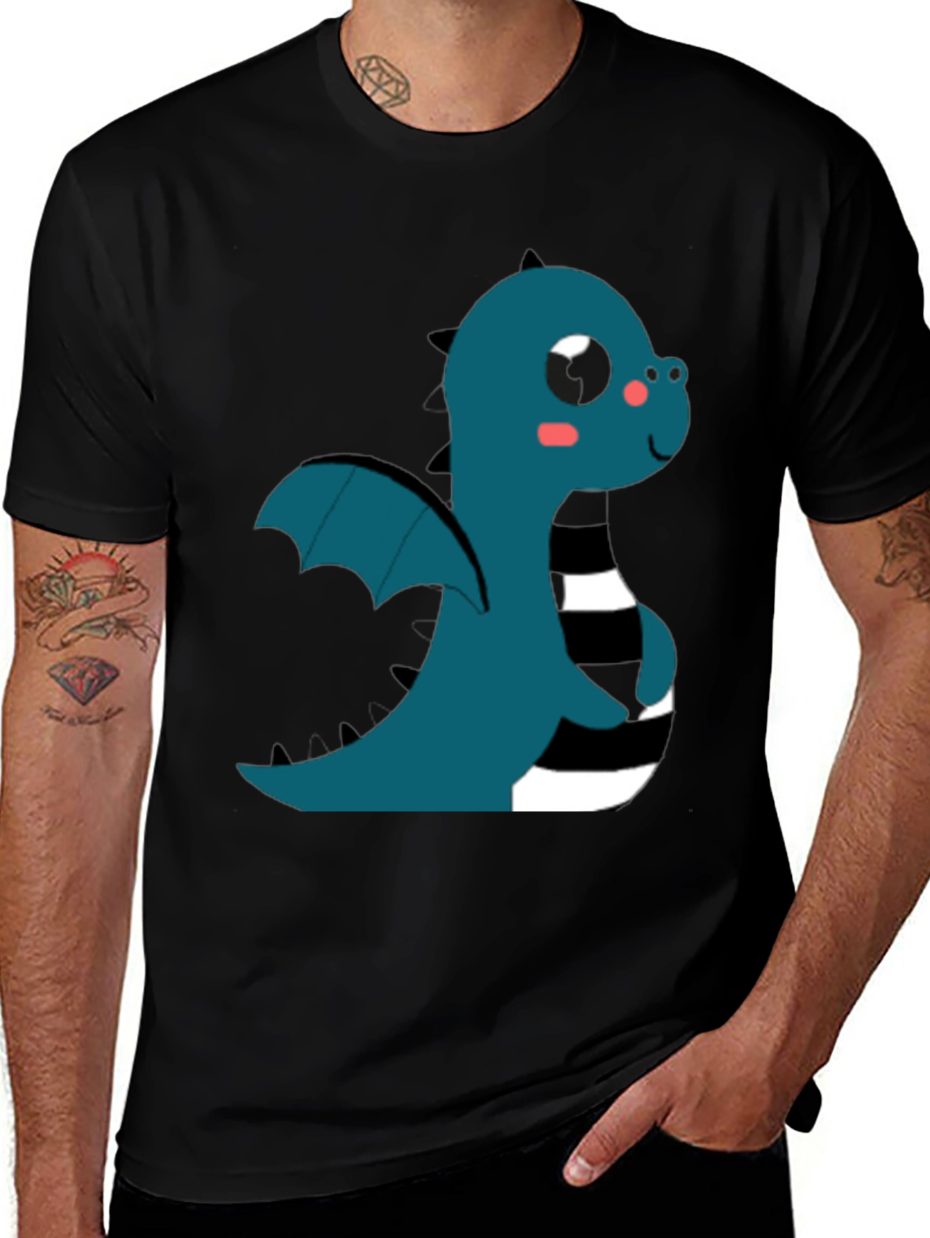 Cute Cartoon Dragon T-Shirt