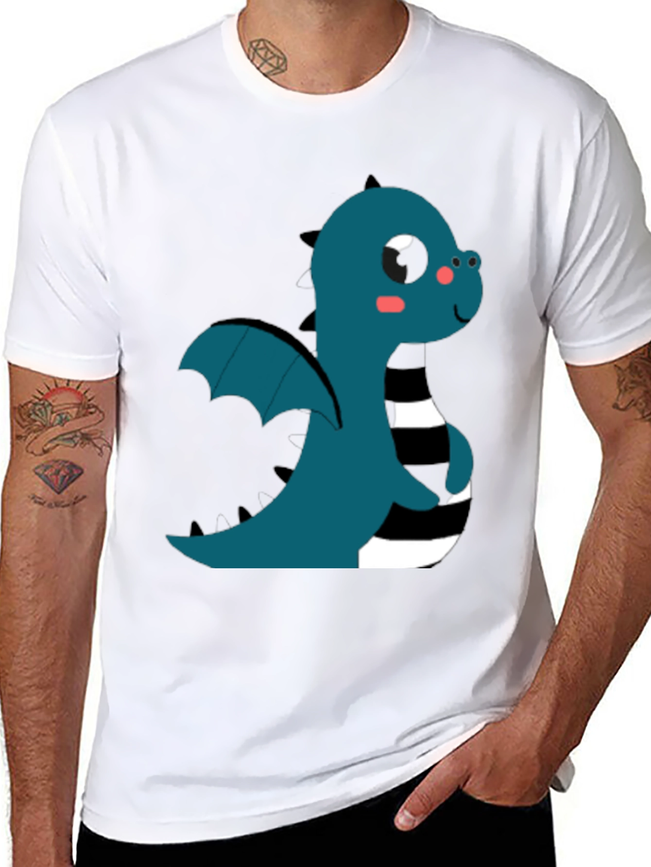 Cute Cartoon Dragon T-Shirt