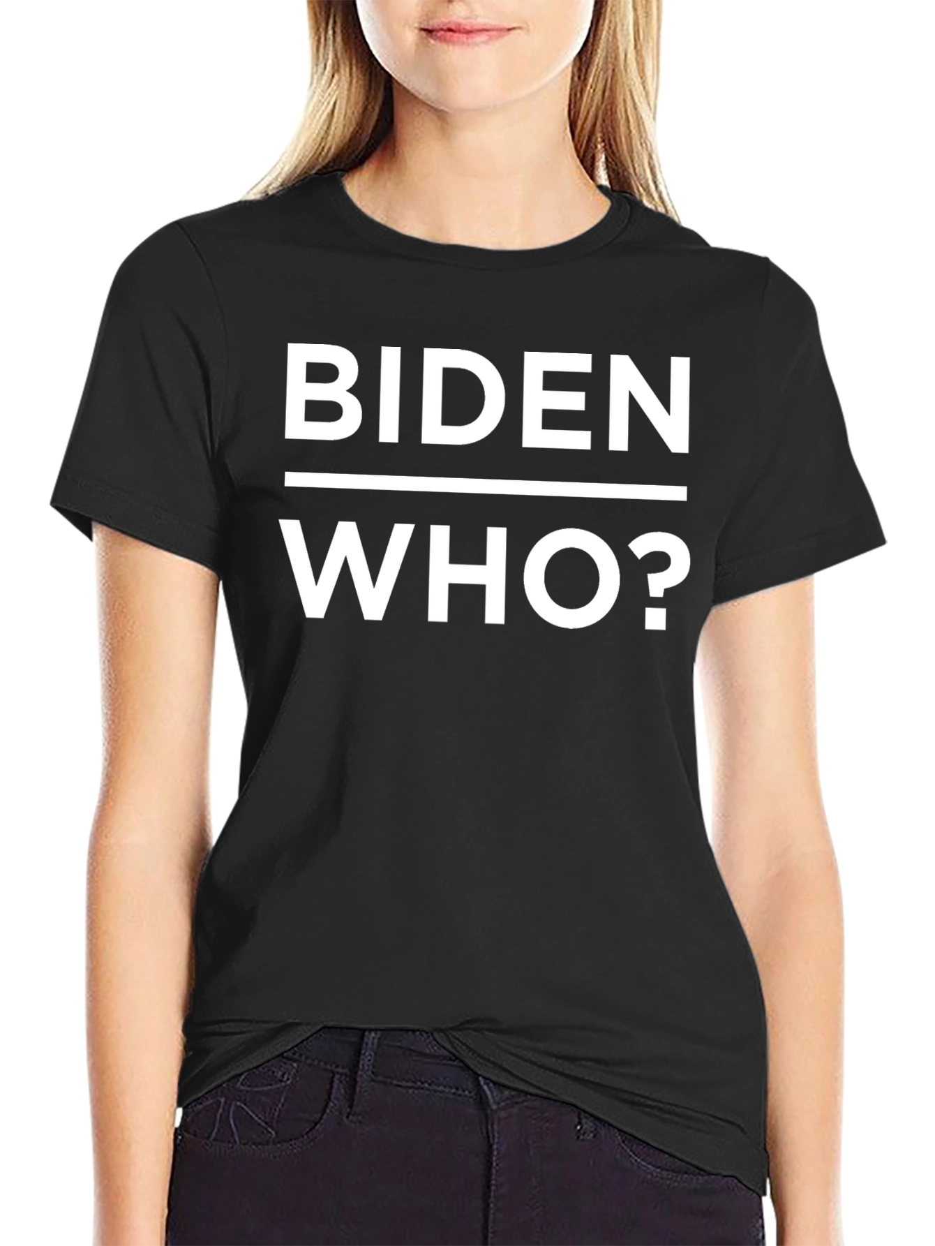 Biden Who? Graphic Tee - Political Humor T-Shirt
