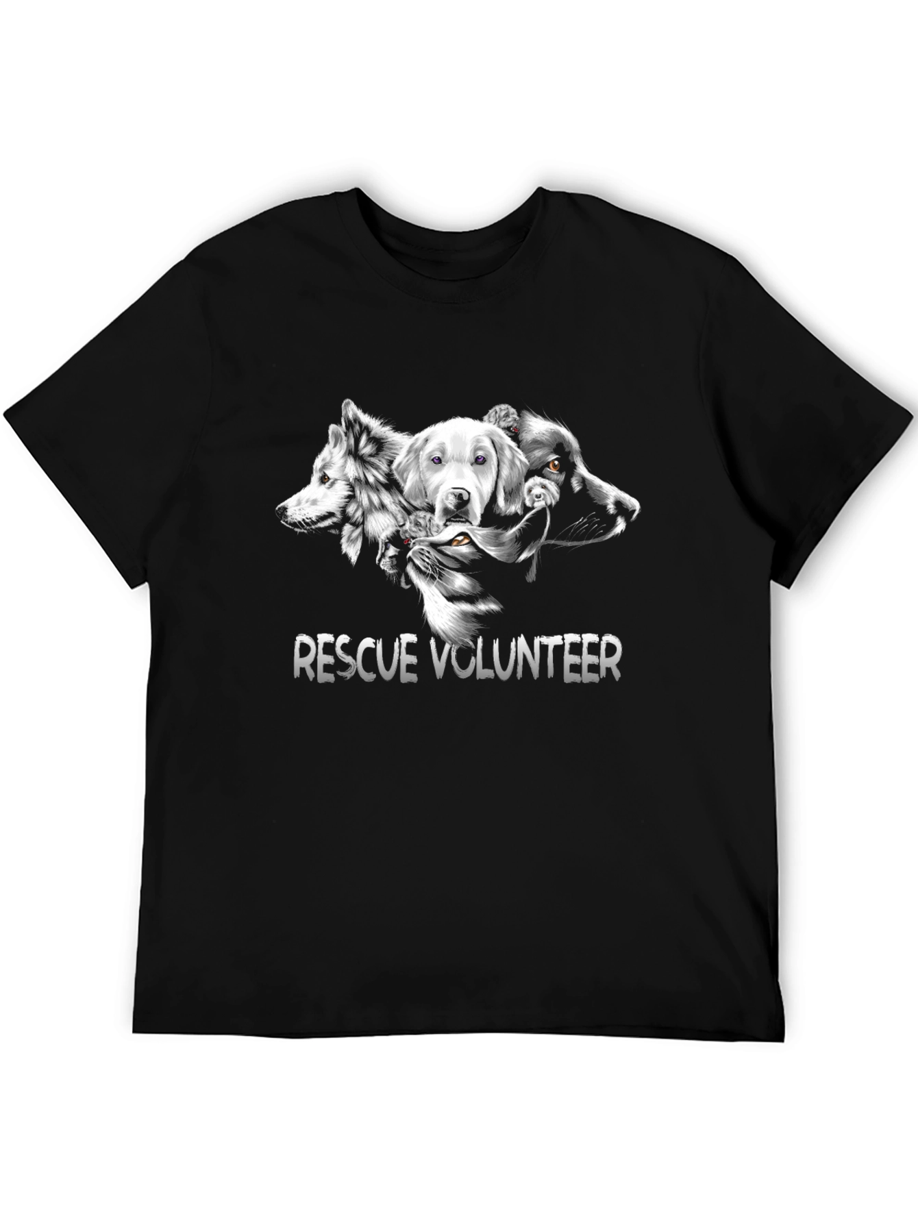 Rescue Volunteer Animal Lover T-Shirt