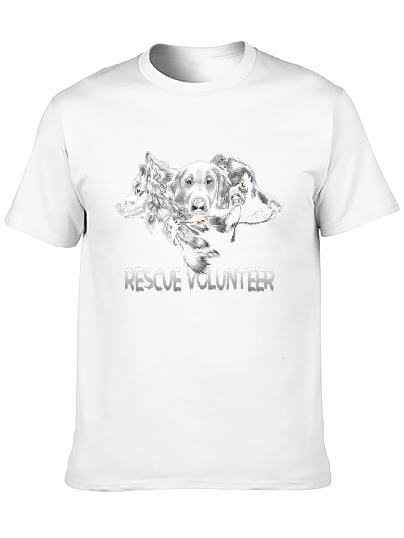 Rescue Volunteer Animal Lover T-Shirt