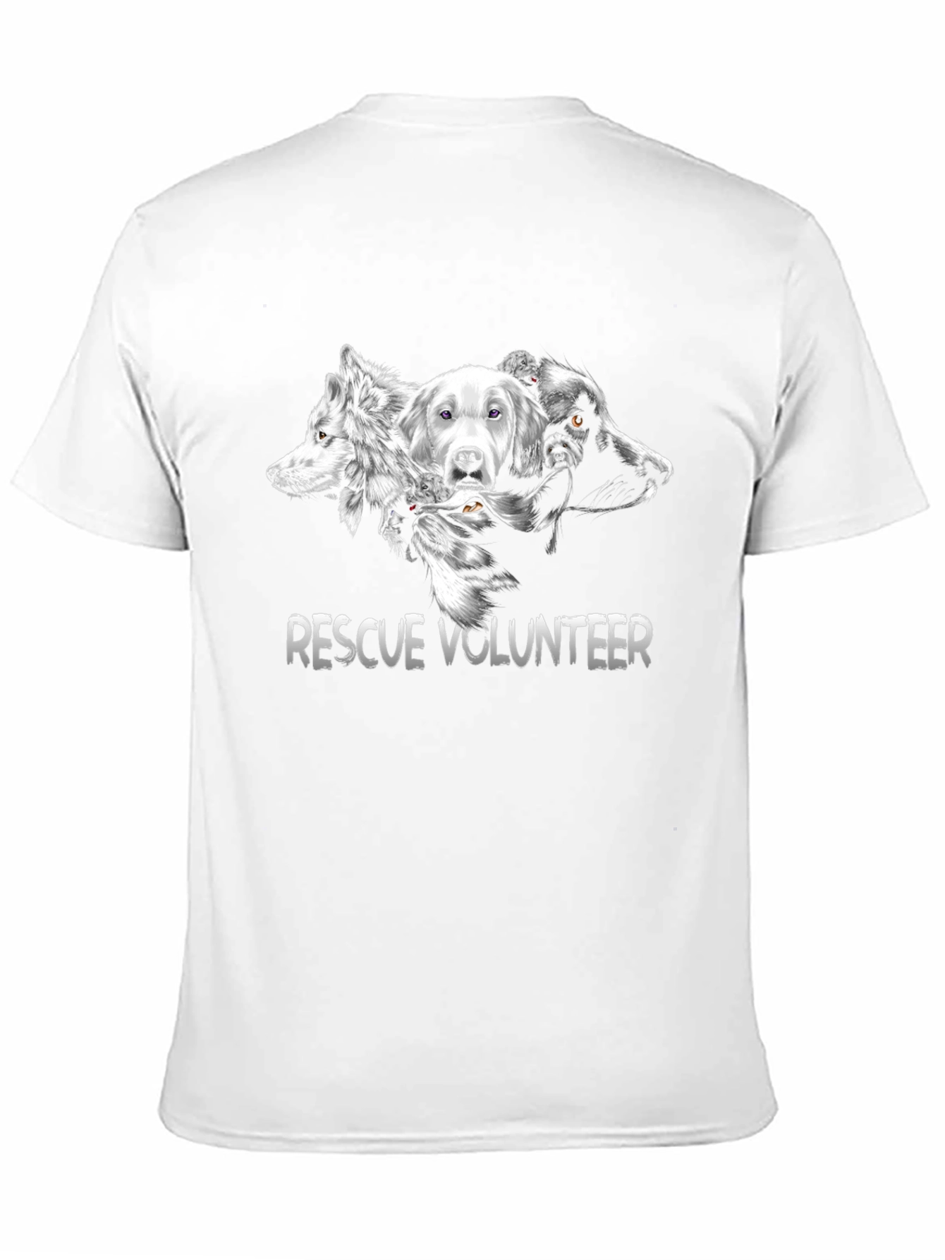 Rescue Volunteer Animal Lover T-Shirt