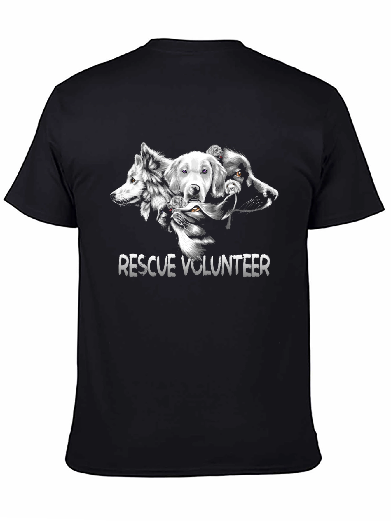 Rescue Volunteer Animal Lover T-Shirt