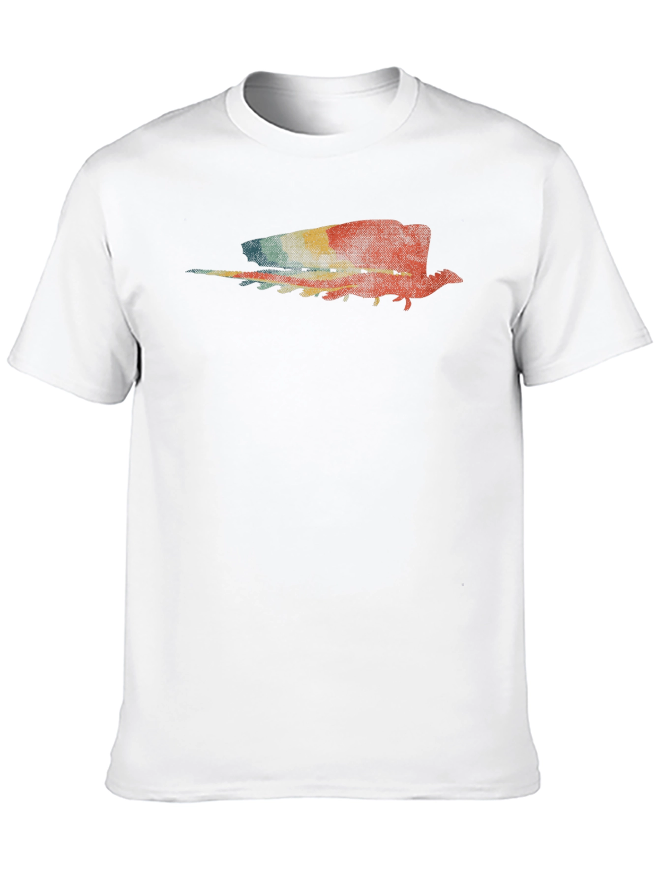 Retro Style Dragon T-Shirt - Black