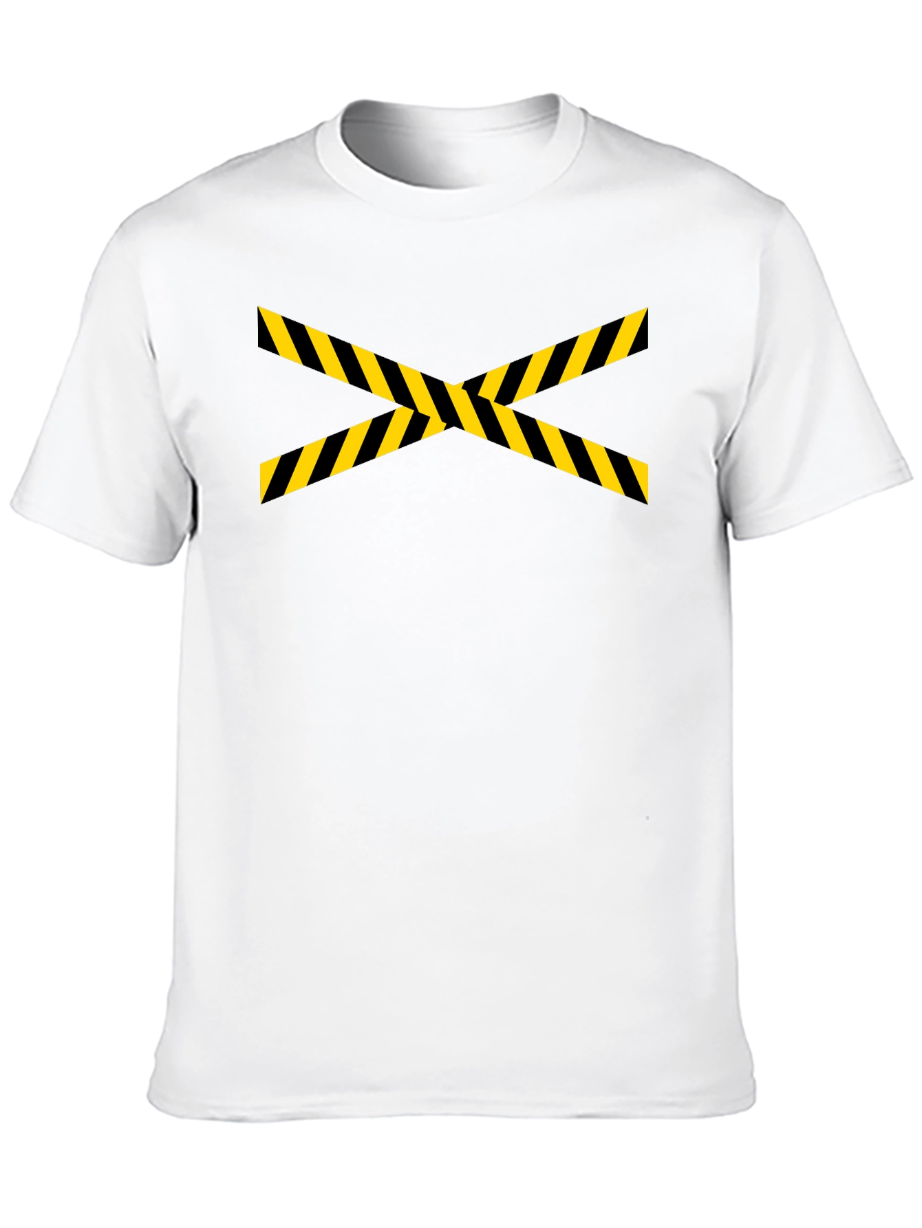 Caution Tape X T-Shirt - Danger Construction