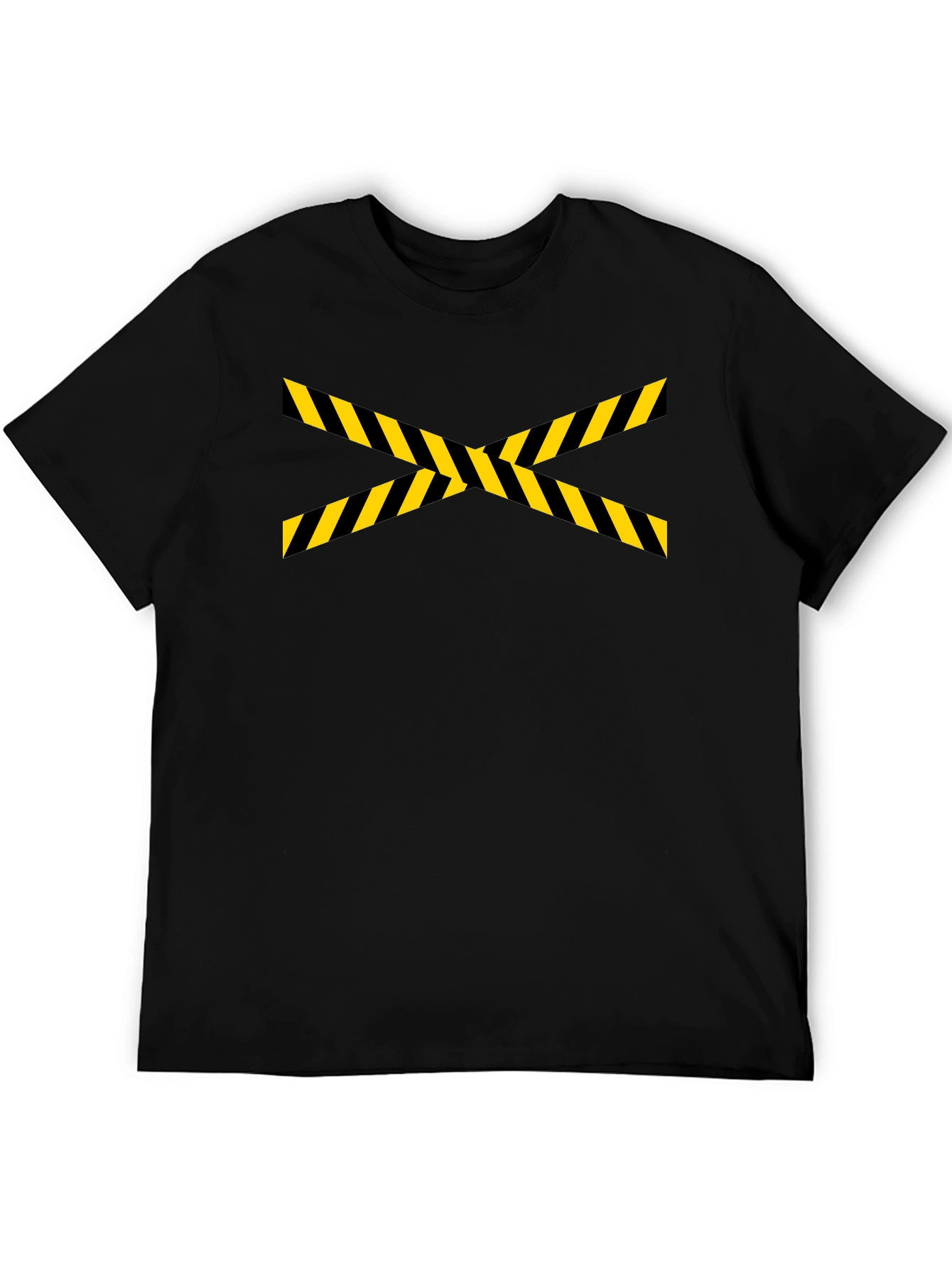 Caution Tape X T-Shirt - Danger Construction