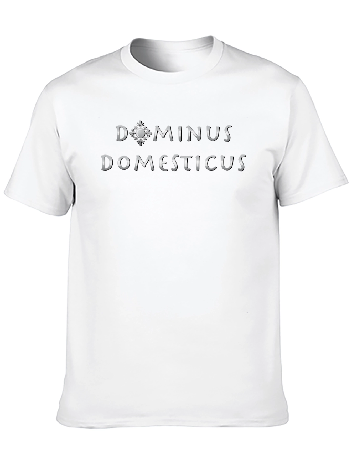 Dominus Domesticus T-Shirt - Black Cotton Blend