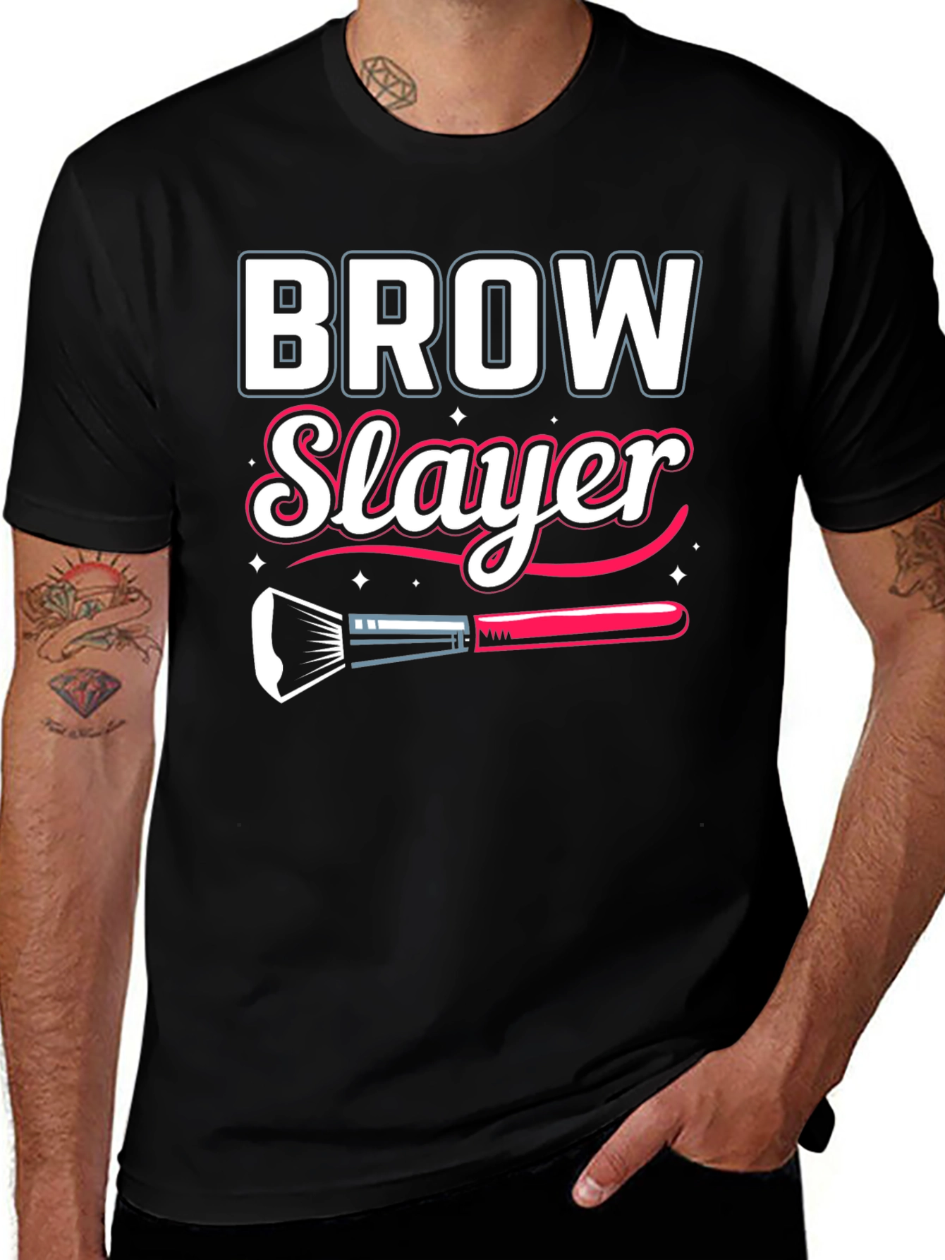 Brow Slayer T-Shirt - Makeup Artist Gift