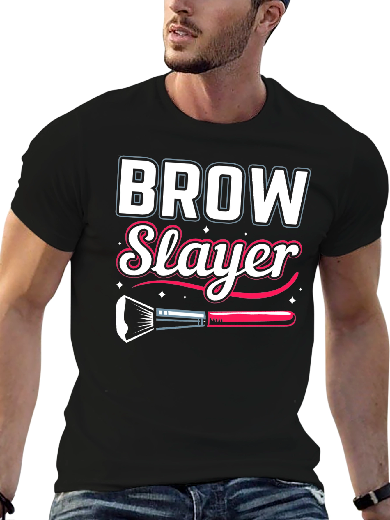 Brow Slayer T-Shirt - Makeup Artist Gift