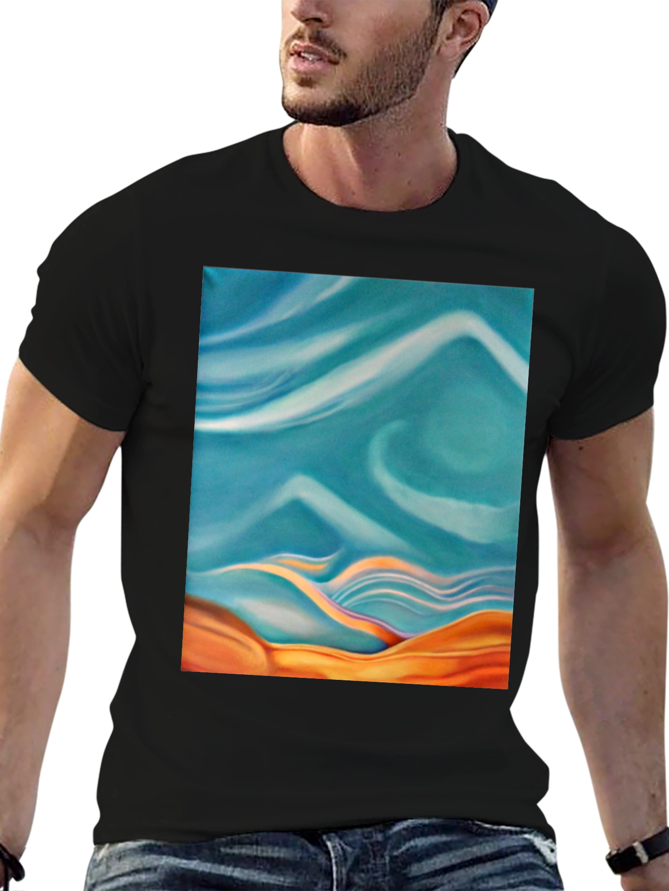 Abstract Art Graphic Tee - Cool & Stylish