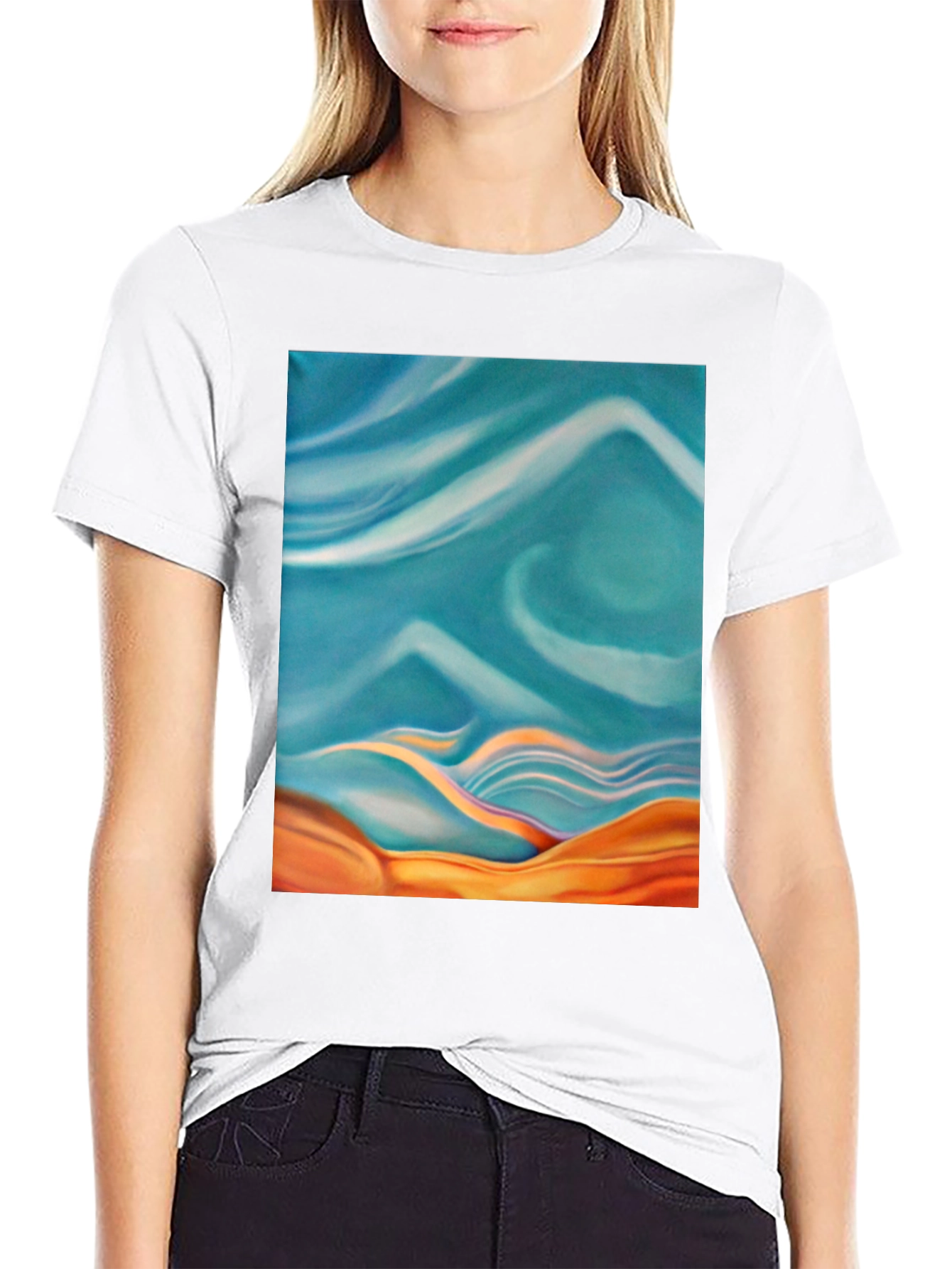 Abstract Art Graphic Tee - Cool & Stylish