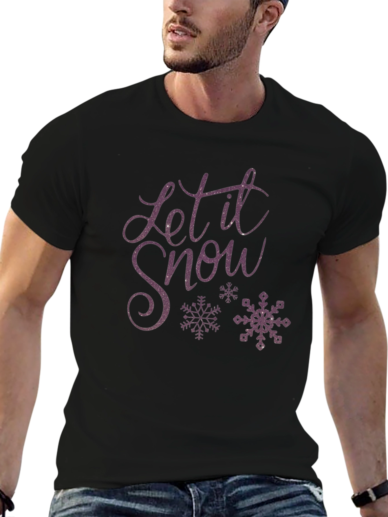Let It Snow T-Shirt - Winter Holiday Tee