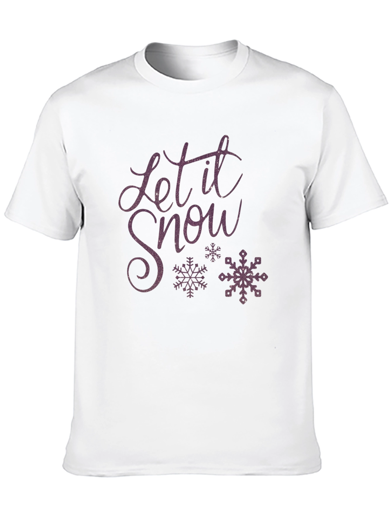 Let It Snow T-Shirt - Winter Holiday Tee