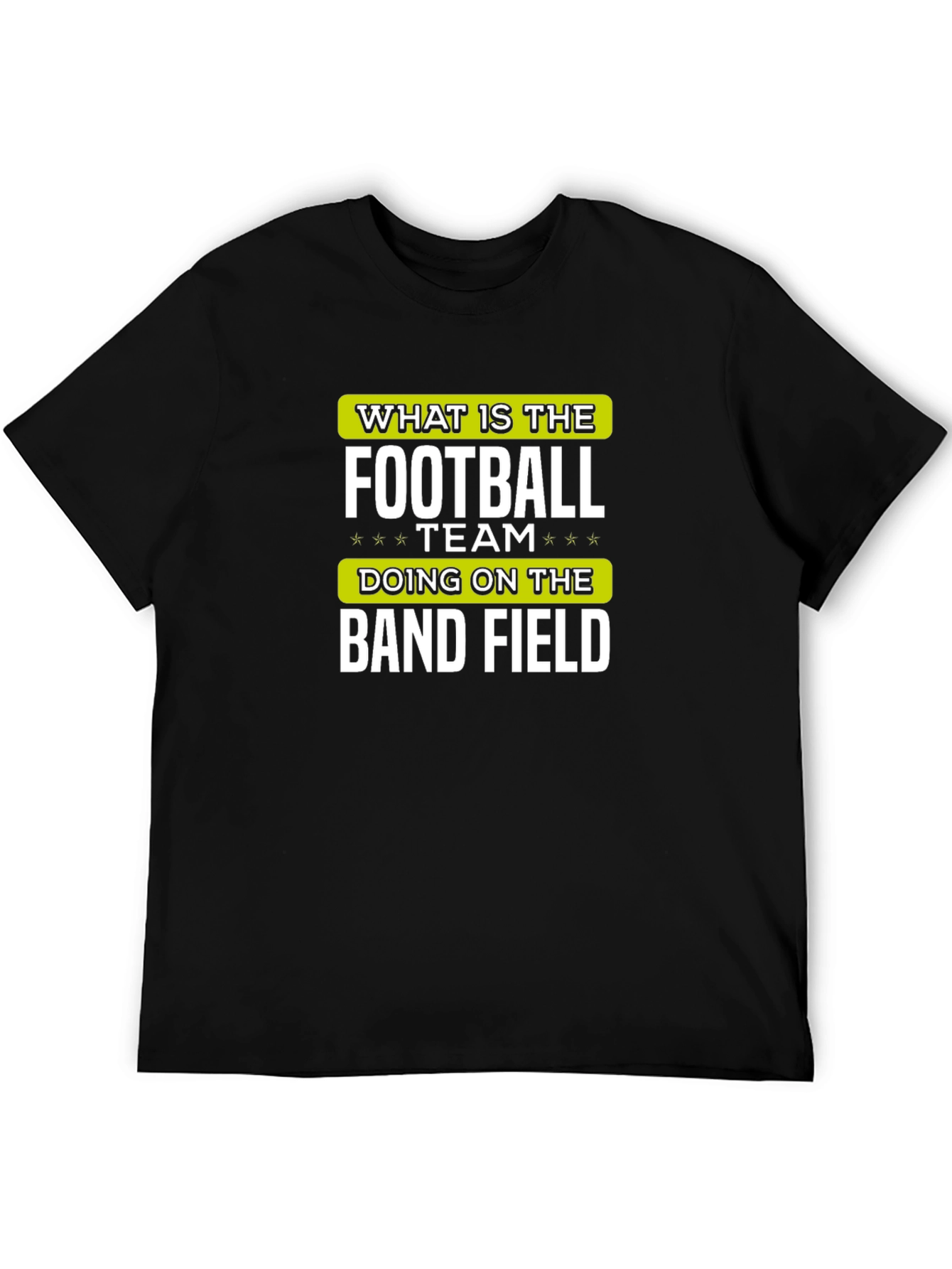 Funny Football Team Band Field T-Shirt