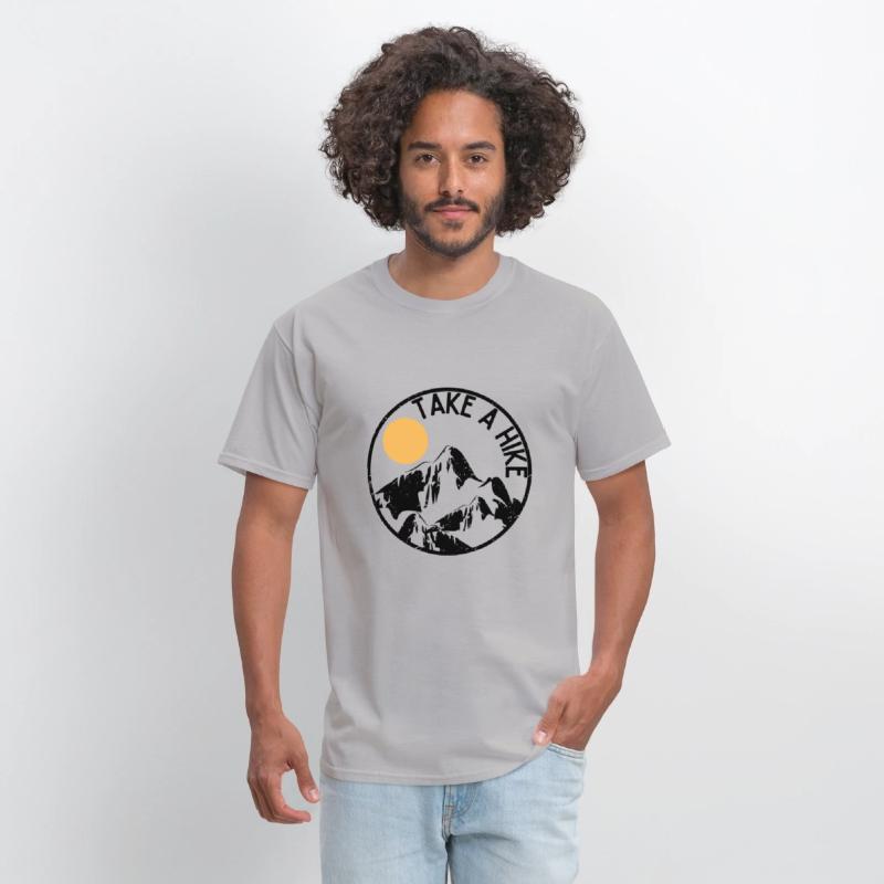 Take A Hike, Funny Hiking Aesthetic Design