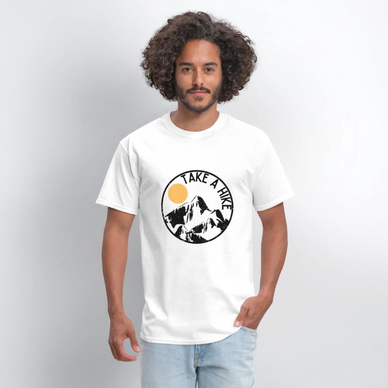 Take A Hike, Funny Hiking Aesthetic Design