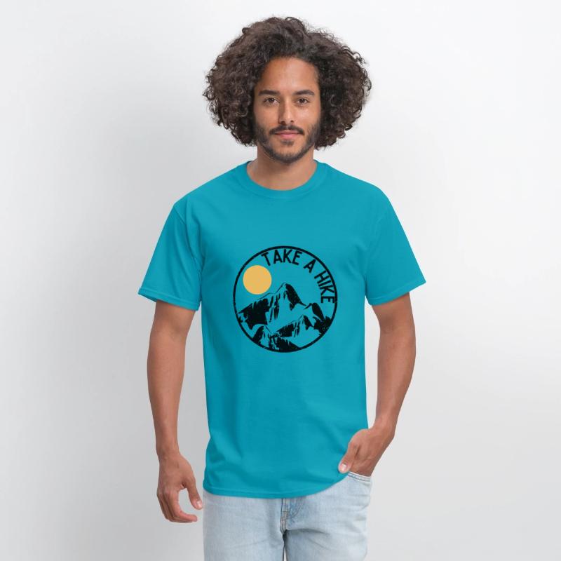 Take A Hike, Funny Hiking Aesthetic Design