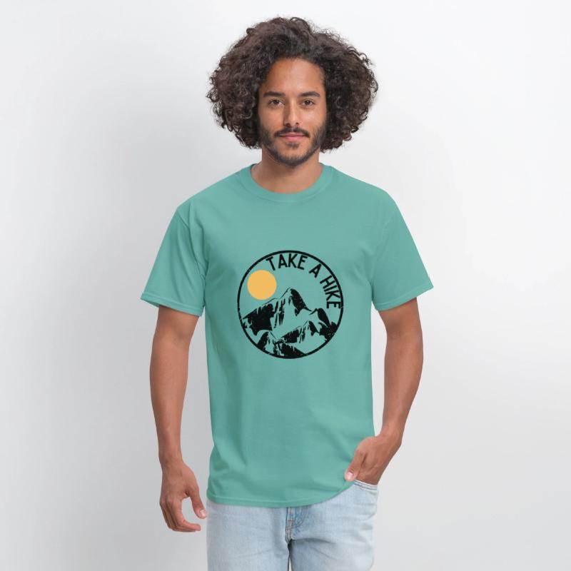 Take A Hike, Funny Hiking Aesthetic Design