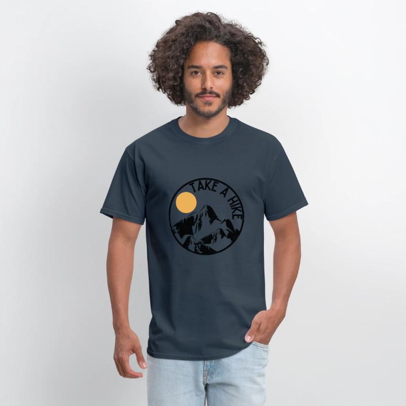Take A Hike, Funny Hiking Aesthetic Design