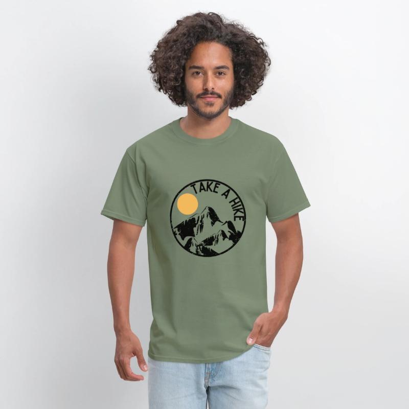 Take A Hike, Funny Hiking Aesthetic Design