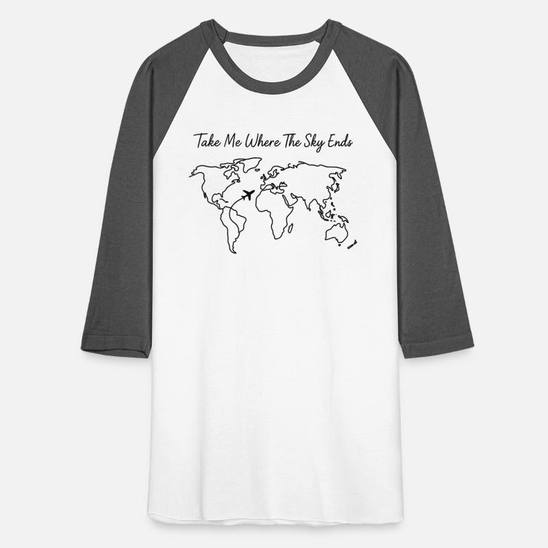 Take Me Where The Sky Ends – Minimalist Travel Map