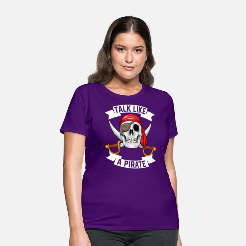 Talk Like A Pirate Flag Skull & Crossbones Hallowe