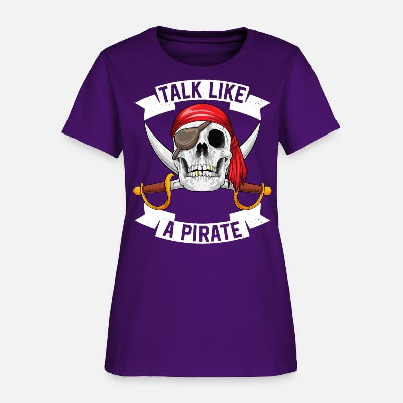 Talk Like A Pirate Flag Skull & Crossbones Hallowe