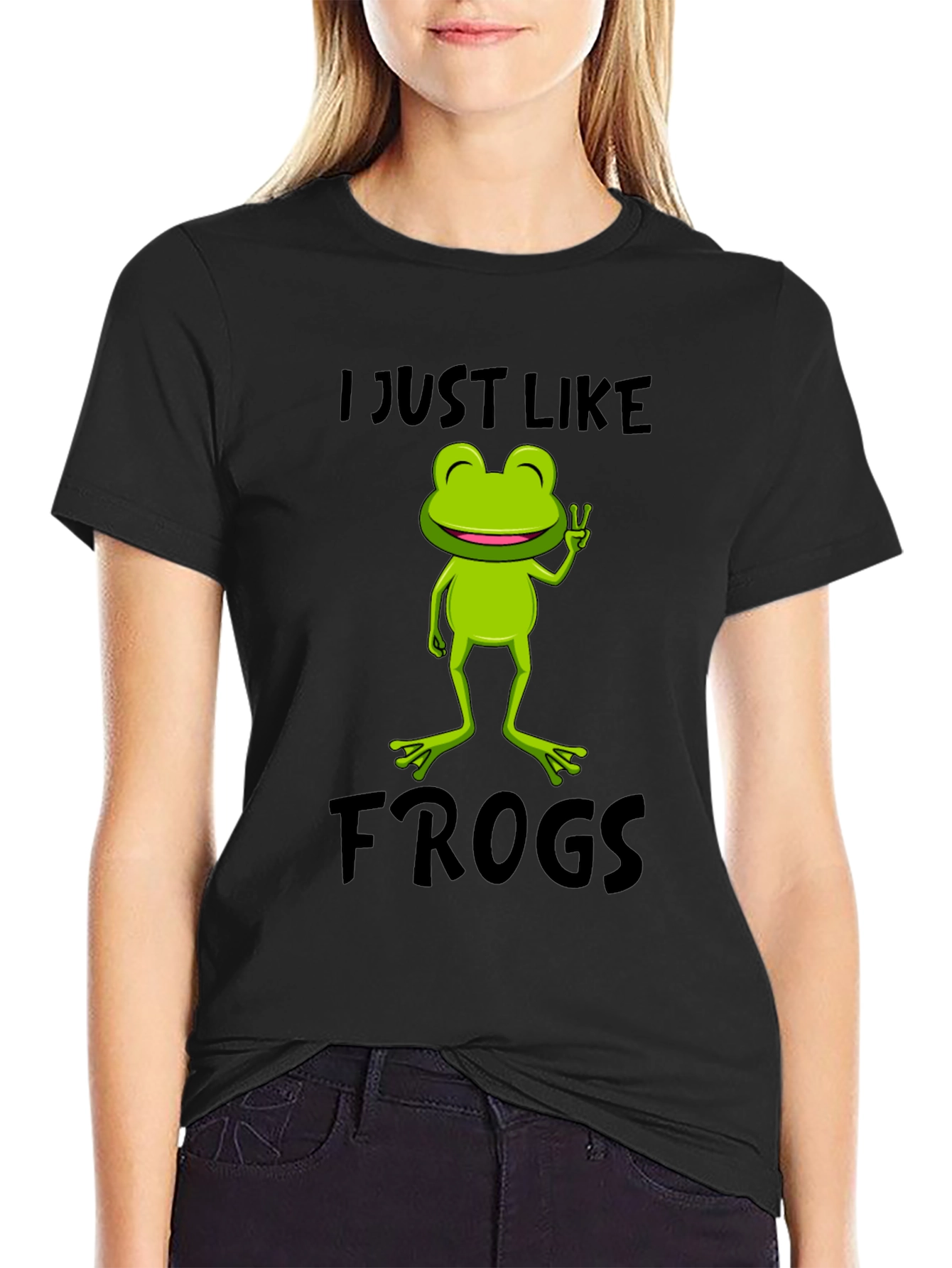 I Just Like Frogs Graphic T-Shirt