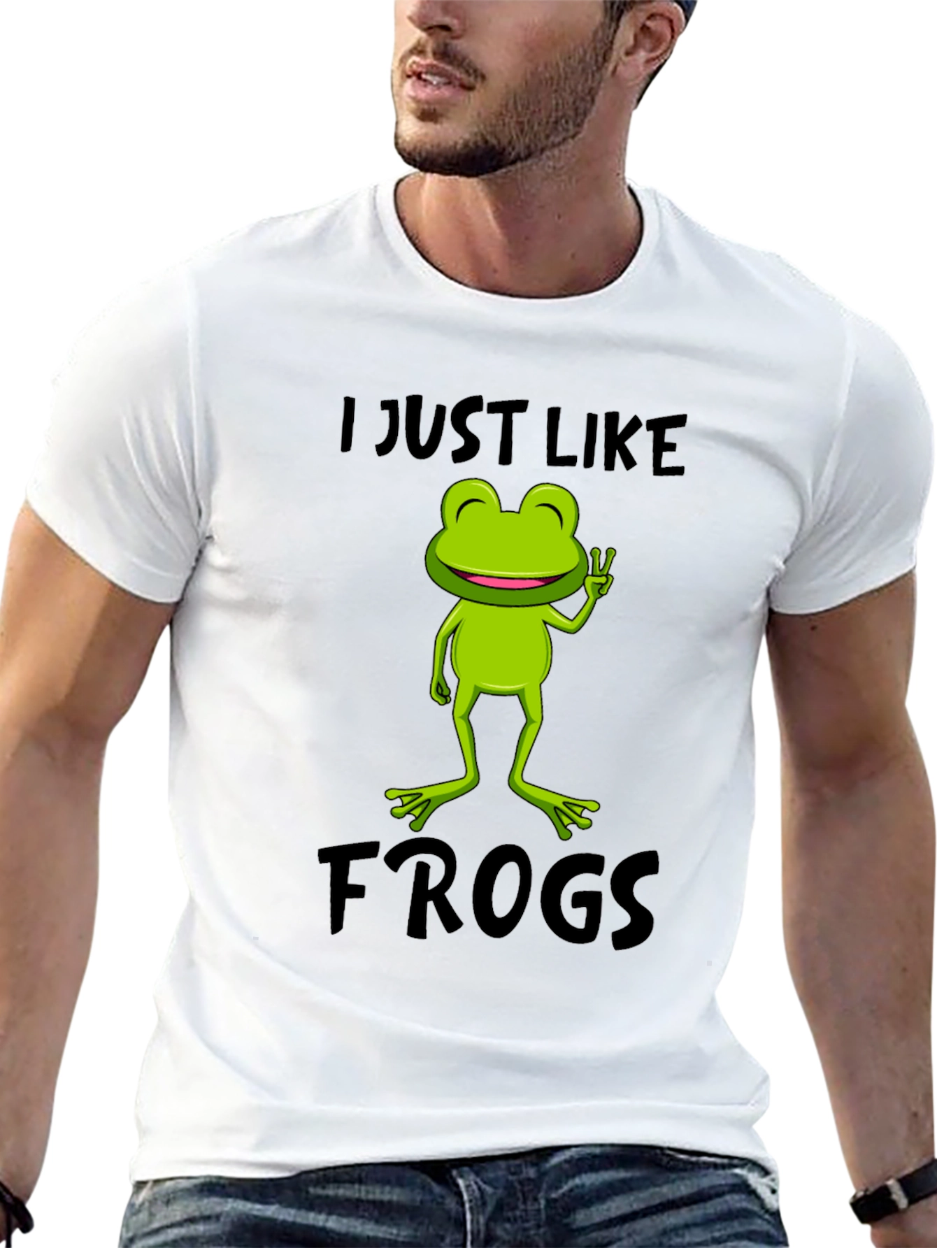 I Just Like Frogs Graphic T-Shirt