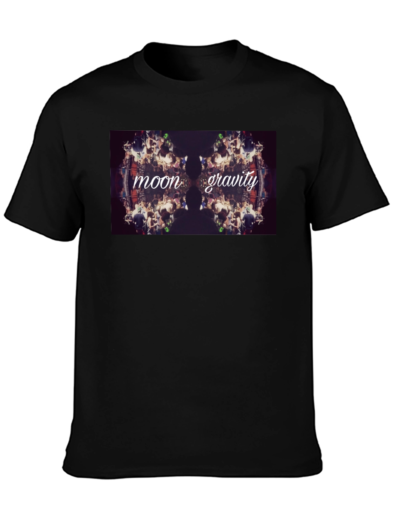 Moon Gravity Black Graphic Tee