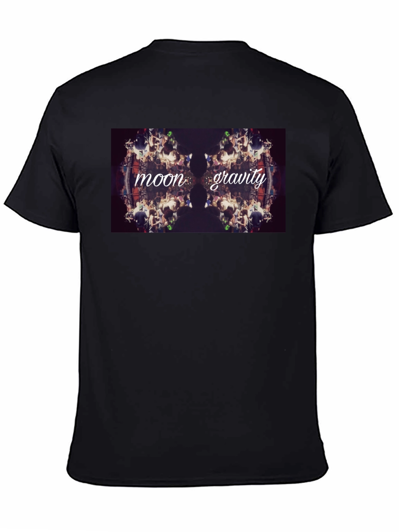 Moon Gravity Black Graphic Tee