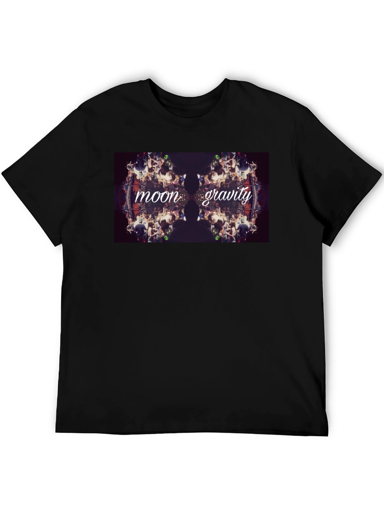 Moon Gravity Black Graphic Tee