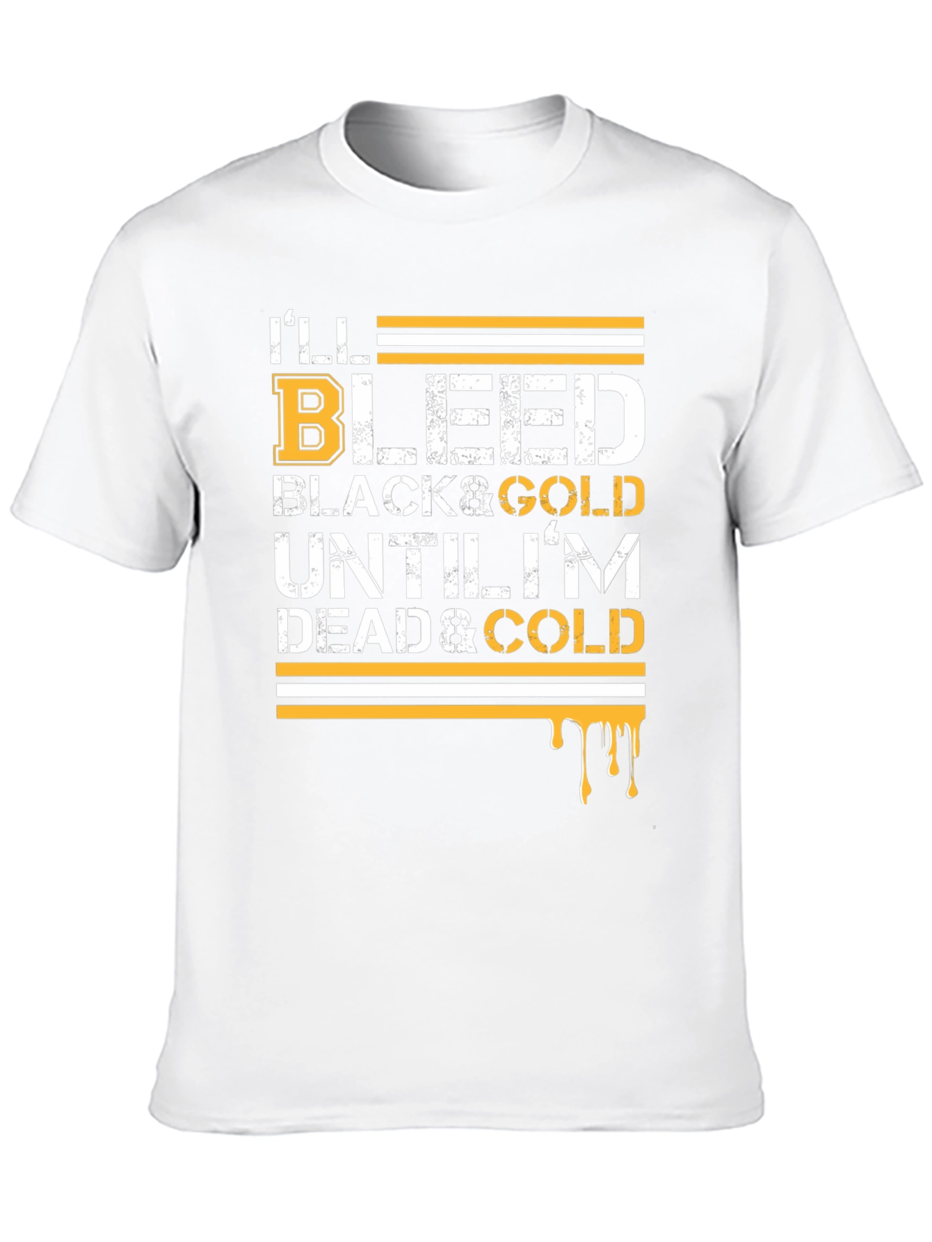 Ill Bleed Black & Gold T-Shirt