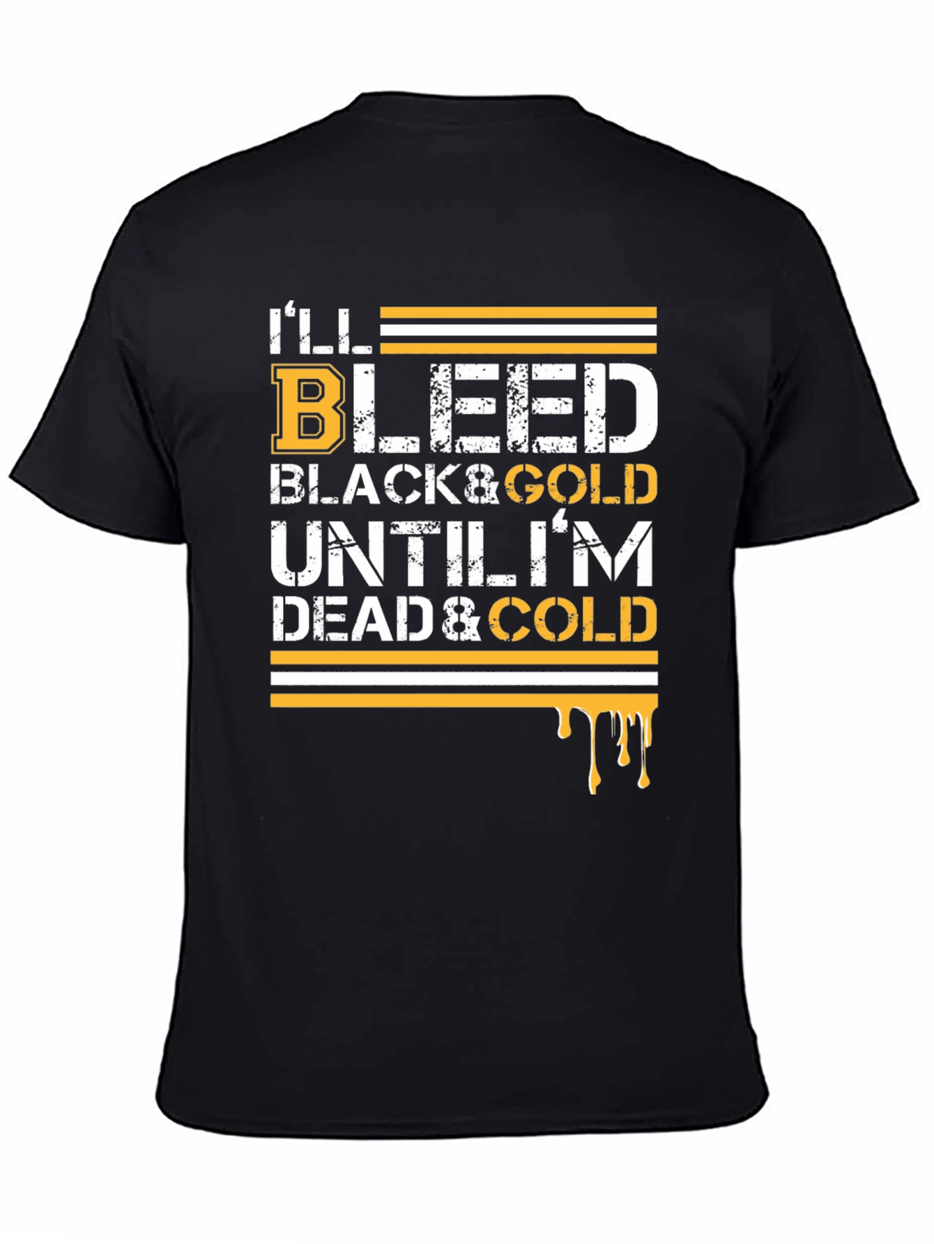 Ill Bleed Black & Gold T-Shirt