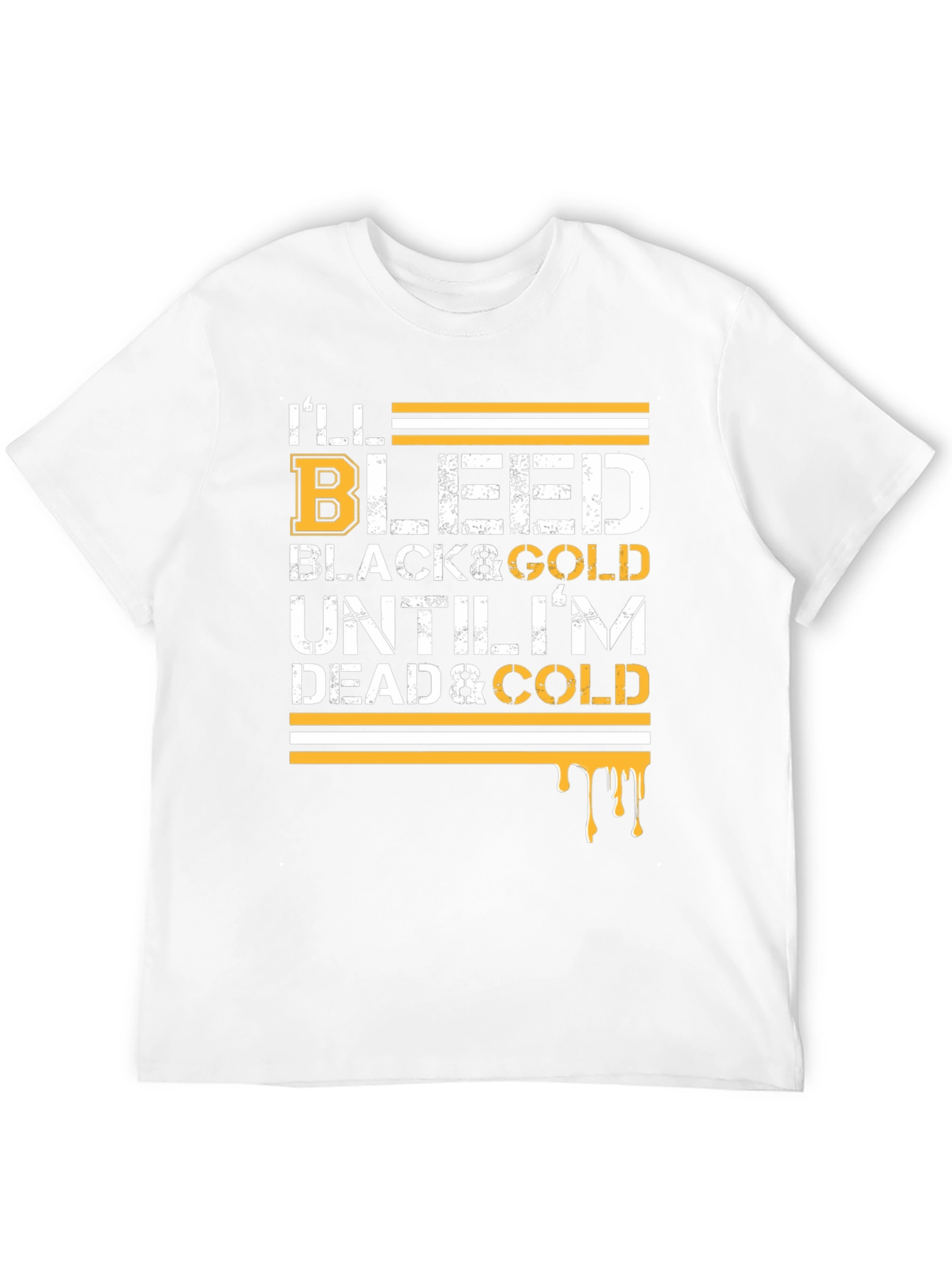 Ill Bleed Black & Gold T-Shirt