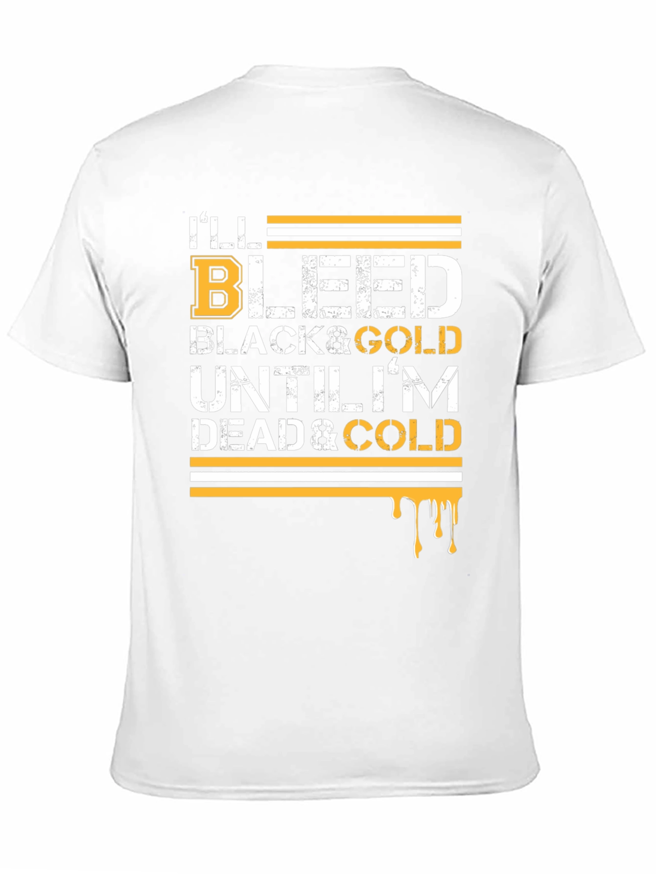 Ill Bleed Black & Gold T-Shirt