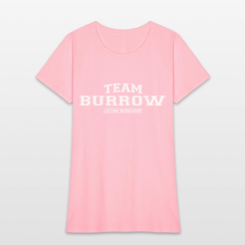 Team Burrow Proud Family Surname Last Name