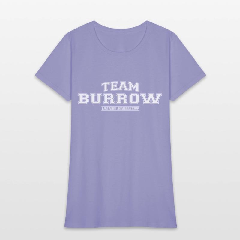 Team Burrow Proud Family Surname Last Name