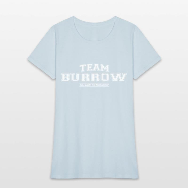Team Burrow Proud Family Surname Last Name