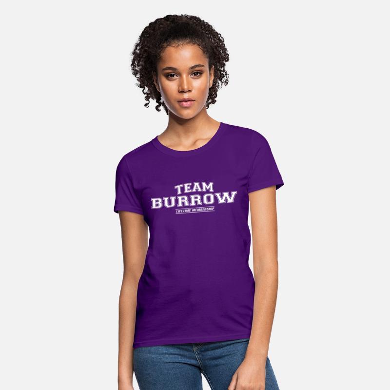 Team Burrow Proud Family Surname Last Name