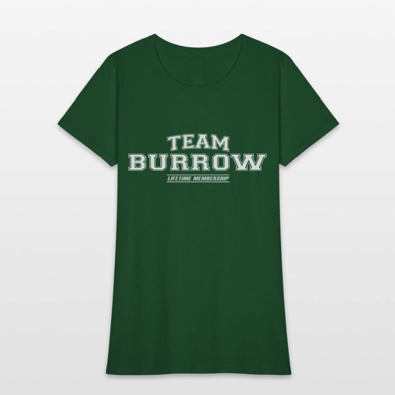 Team Burrow Proud Family Surname Last Name