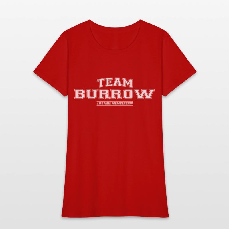 Team Burrow Proud Family Surname Last Name