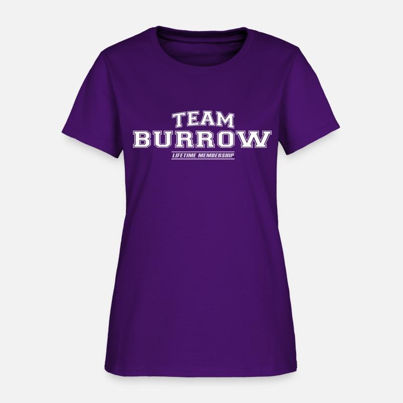 Team Burrow Proud Family Surname Last Name