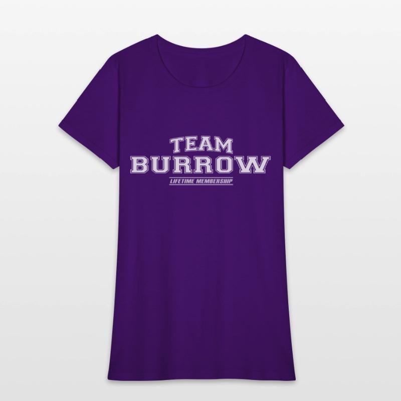 Team Burrow Proud Family Surname Last Name