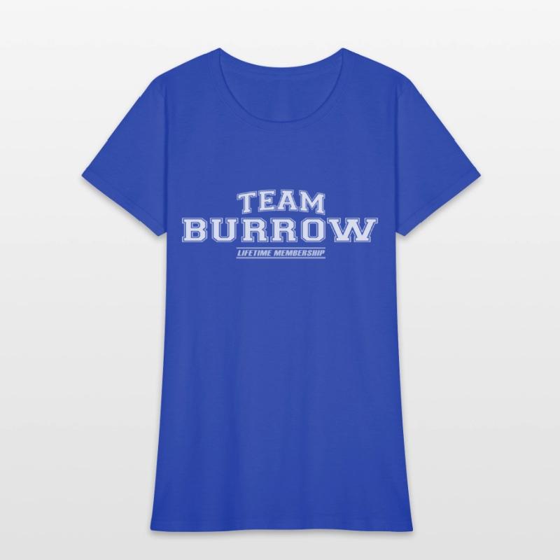 Team Burrow Proud Family Surname Last Name